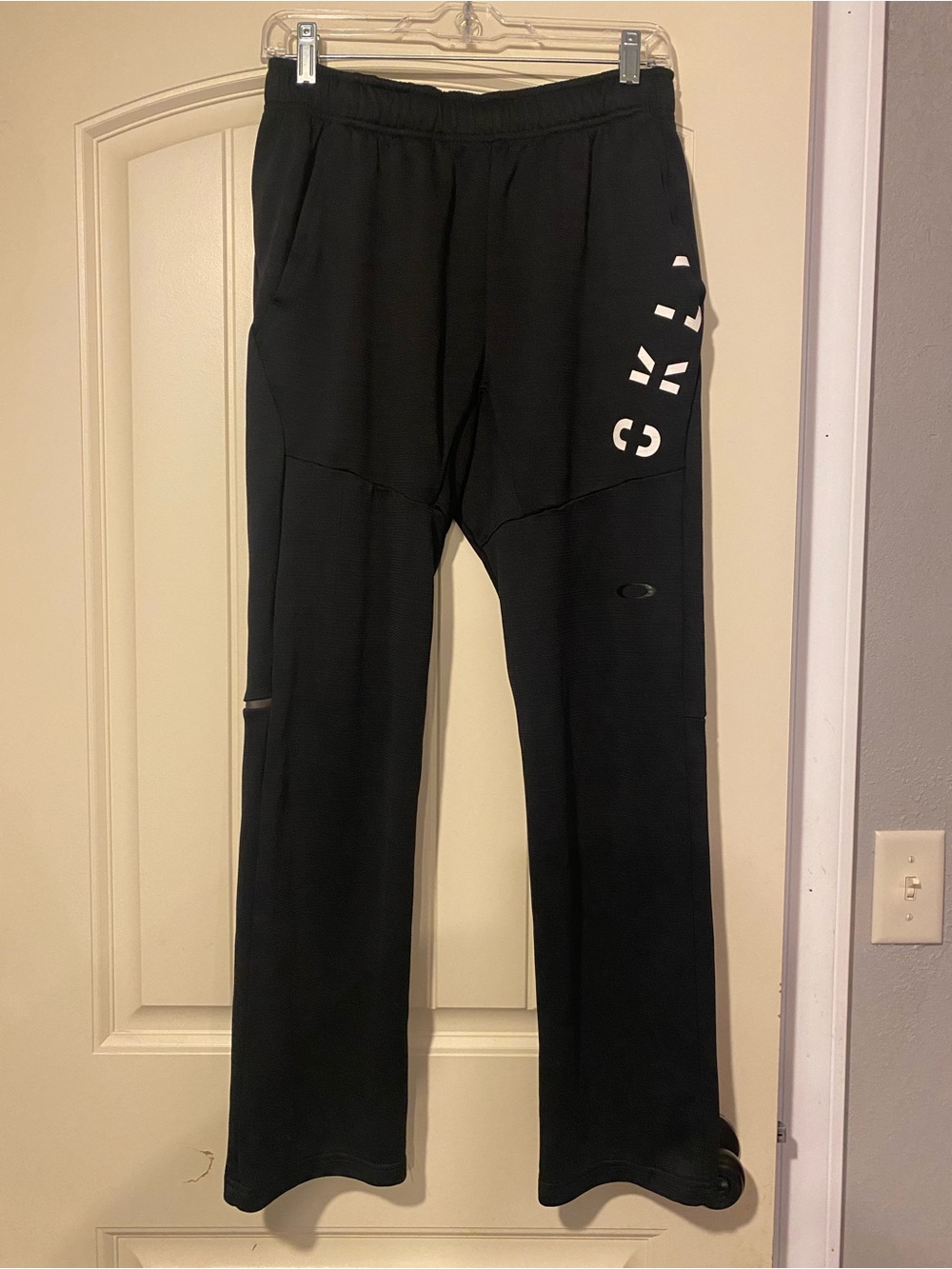 Oakley Black Men's Jogger Pants with Side Logo